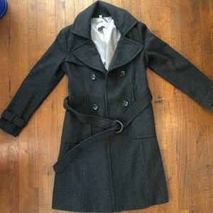 Charcoal Grey Steve Madden Peacoat